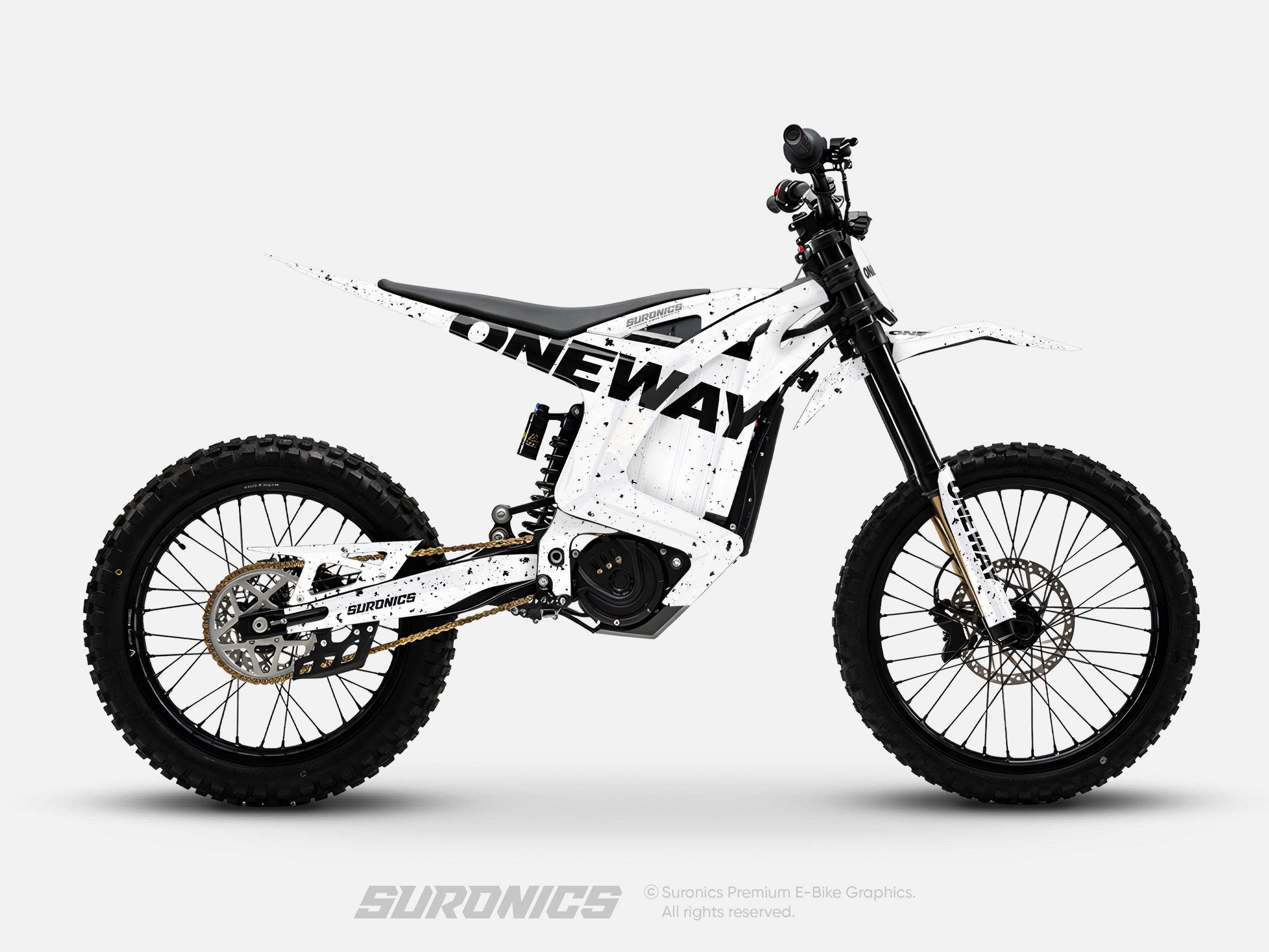 ONEWAY WHITE BLACK Arctic Leopard XE Graphics kit