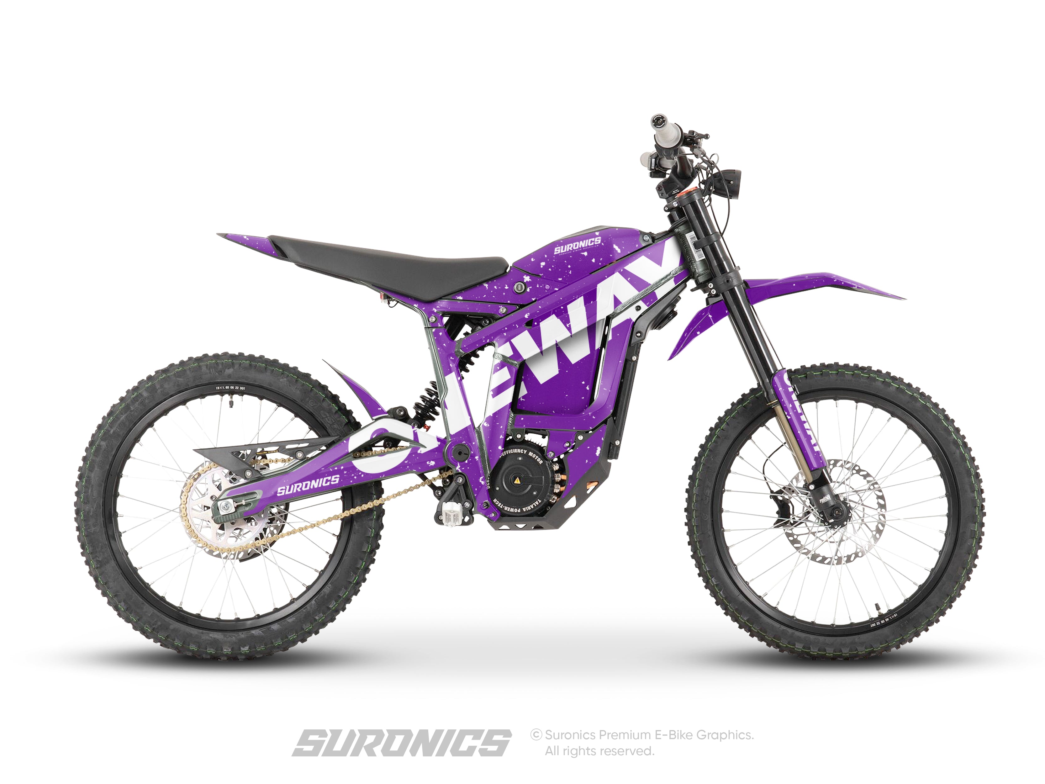 ONEWAY PURPLE WHITE Talaria Sting MX3 MX4 Graphics kit