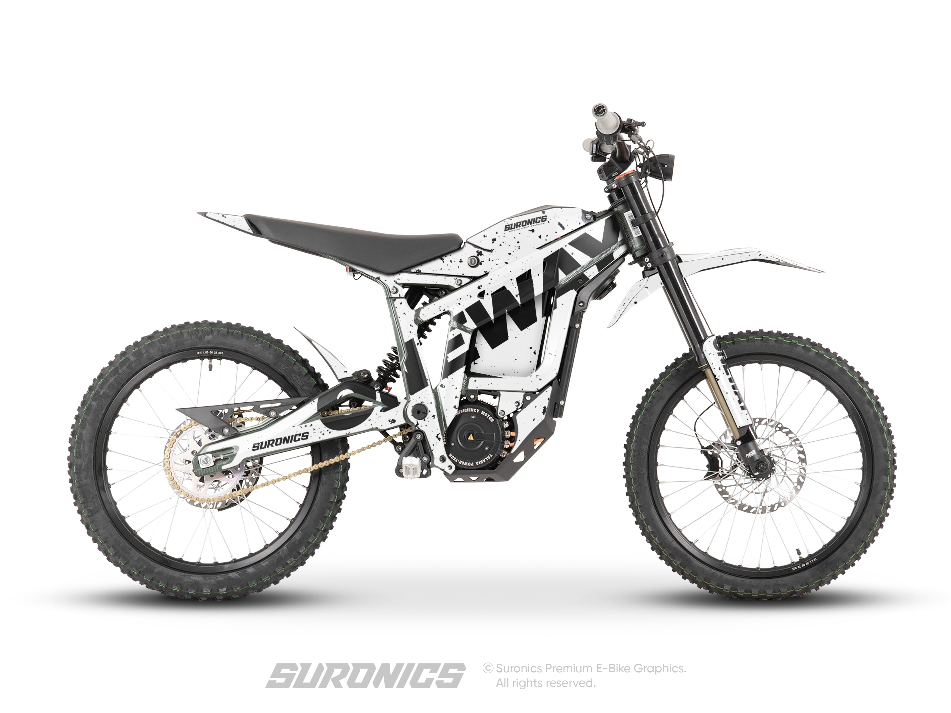 ONEWAY WHITE BLACK Talaria Sting MX3 MX4 Graphics kit