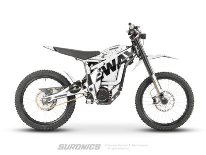 ONEWAY WHITE BLACK Talaria Sting MX3 MX4 Graphics kit