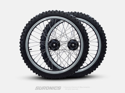 FOX RACER NARDO GREY Eride Pro SS SR Graphics kit