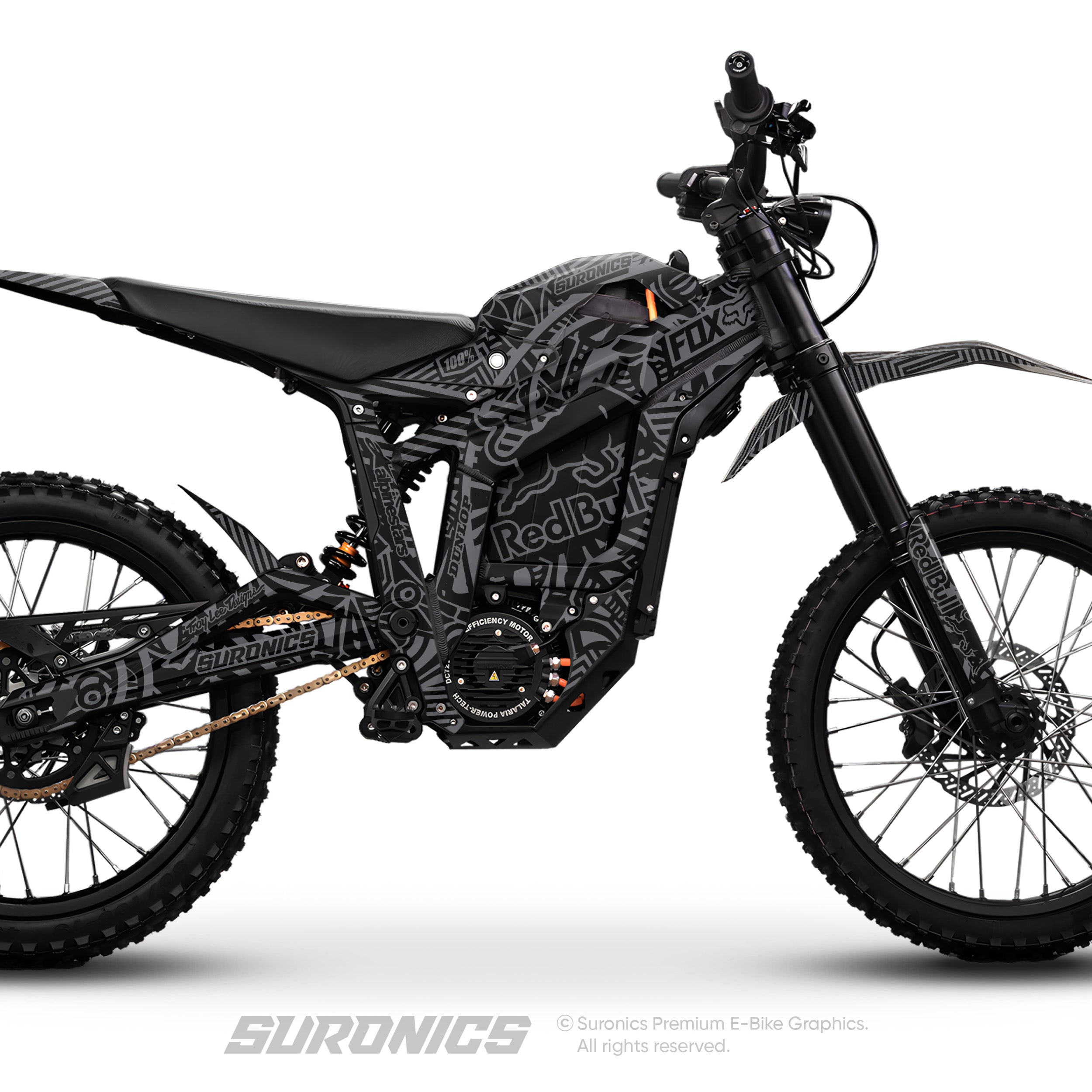 RACE ART BLACK GREY Talaria Sting MX5 PRO Graphics kit