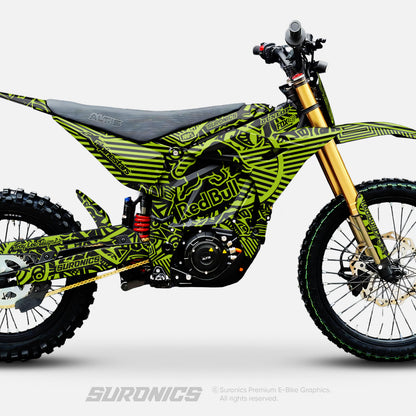 RACE ART BLACK GREEN Altis Sigma Graphics kit