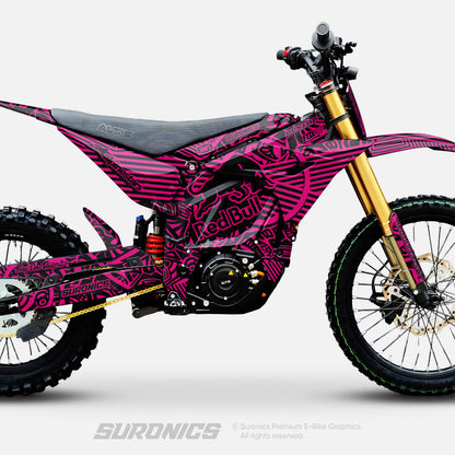 RACE ART BLACK MAGENTA Altis Sigma Graphics kit