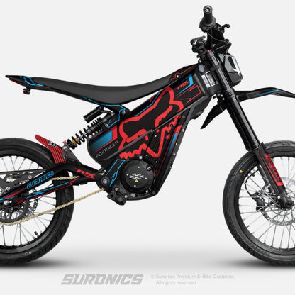 FOX RACER BLACK RED Talaria XXX Graphics kit