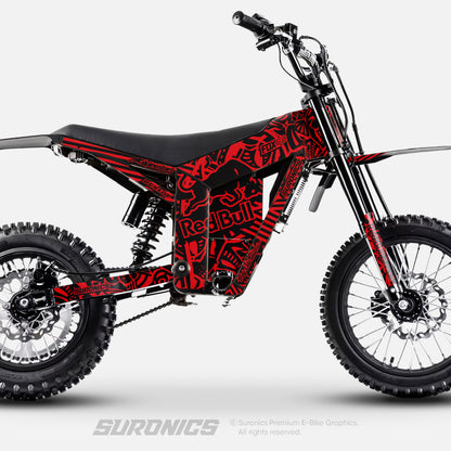 RACE ART BLACK RED Tuttio Soleil 01 Graphics kit