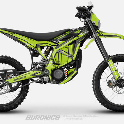 MARKER GREEN Surron Ultra Bee Graphics kit
