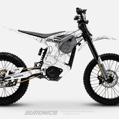 EXPLORER WHITE GREY Arctic Leopard XE Graphics kit