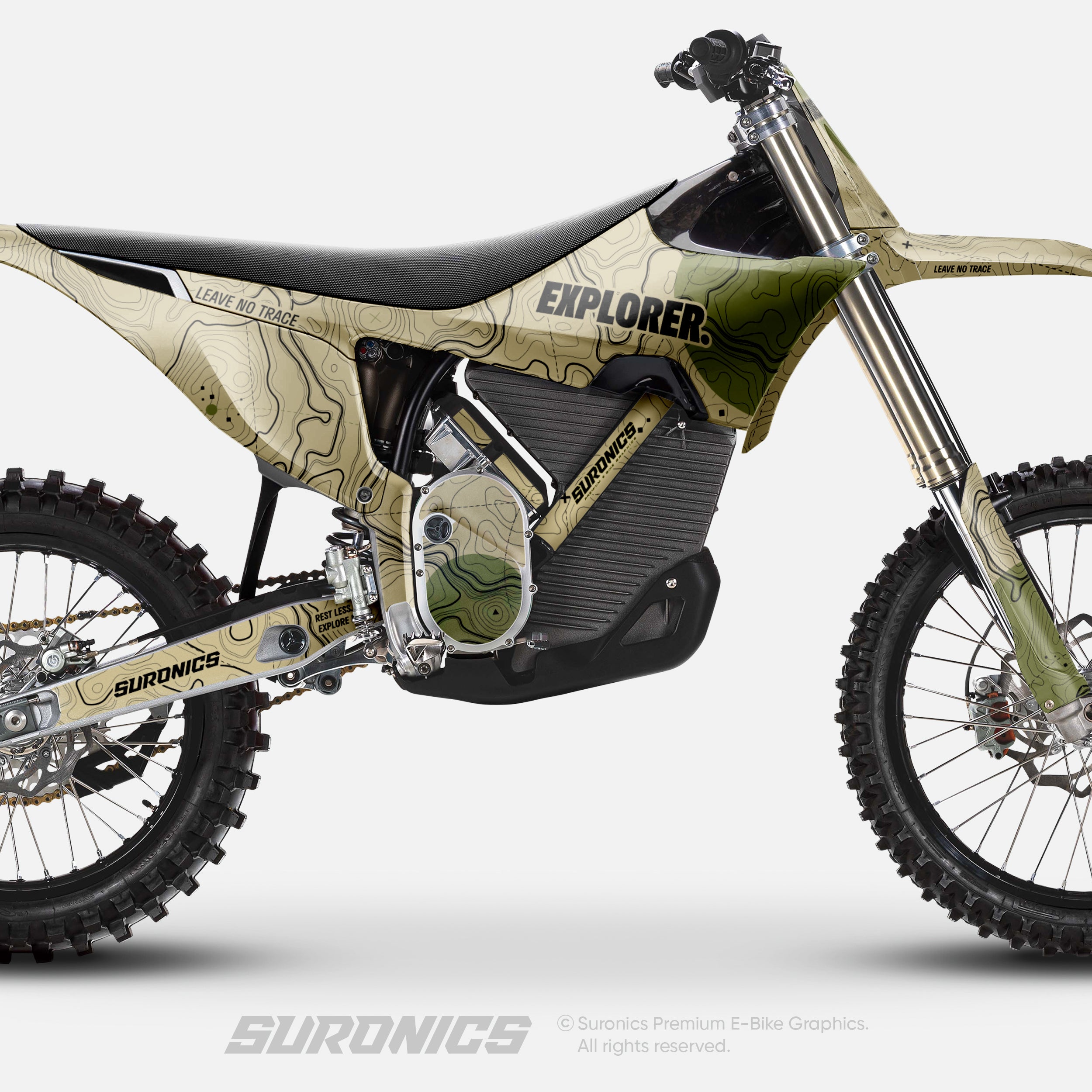 EXPLORER SAND OLIVE Stark Varg Graphics kit