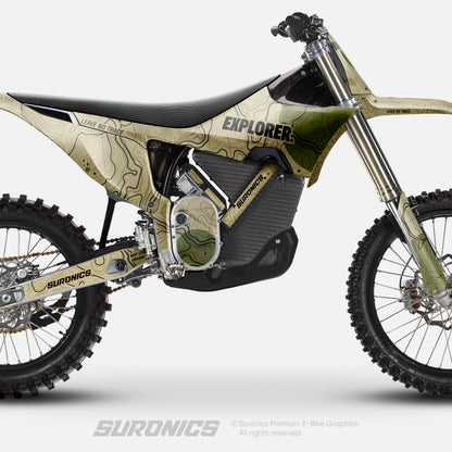 EXPLORER SAND OLIVE Stark Varg Graphics kit