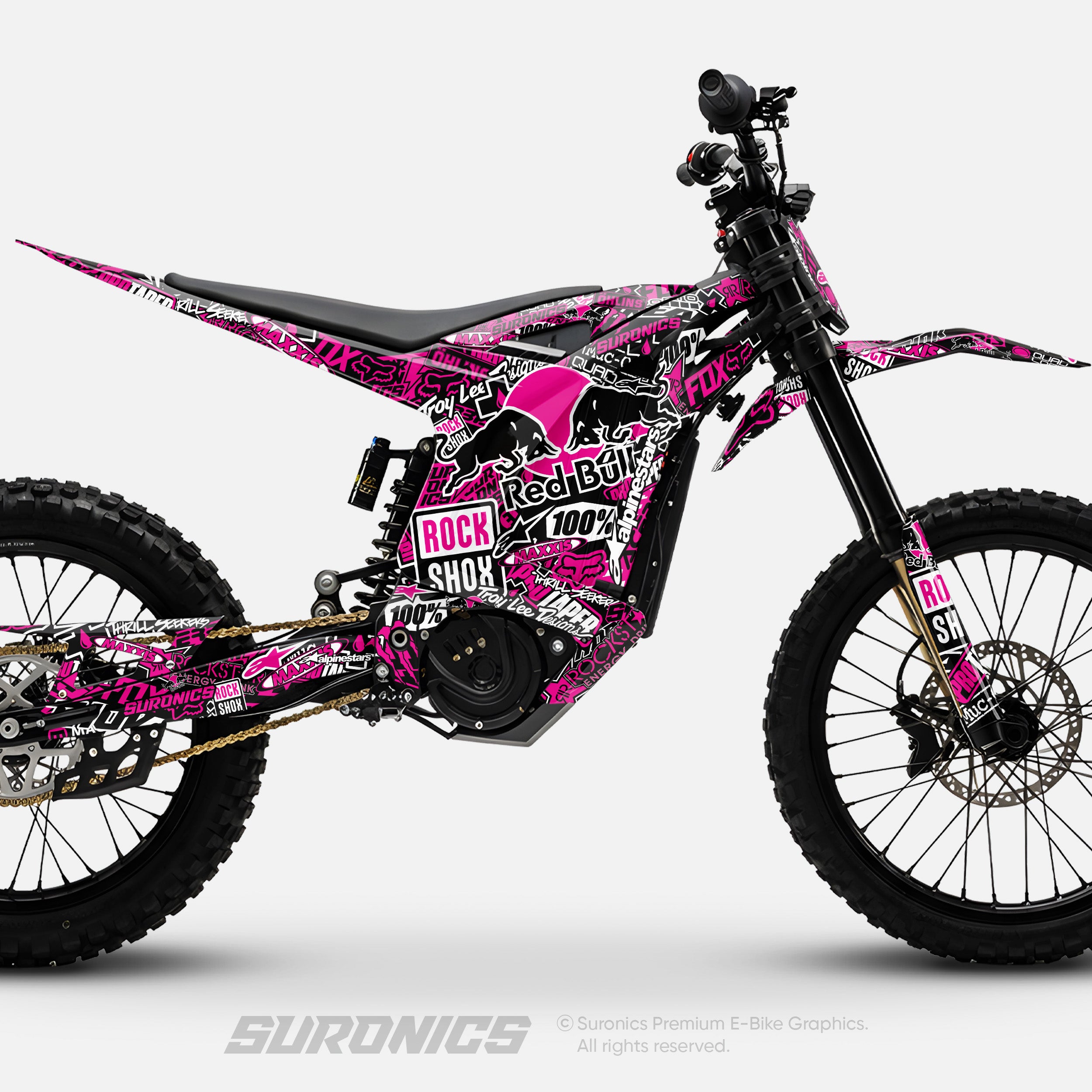 STICKY BLACK MAGENTA Arctic Leopard XE Graphics kit
