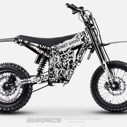 STREET GHOST BLACK WHITE Tuttio Soleil 01 Graphics kit