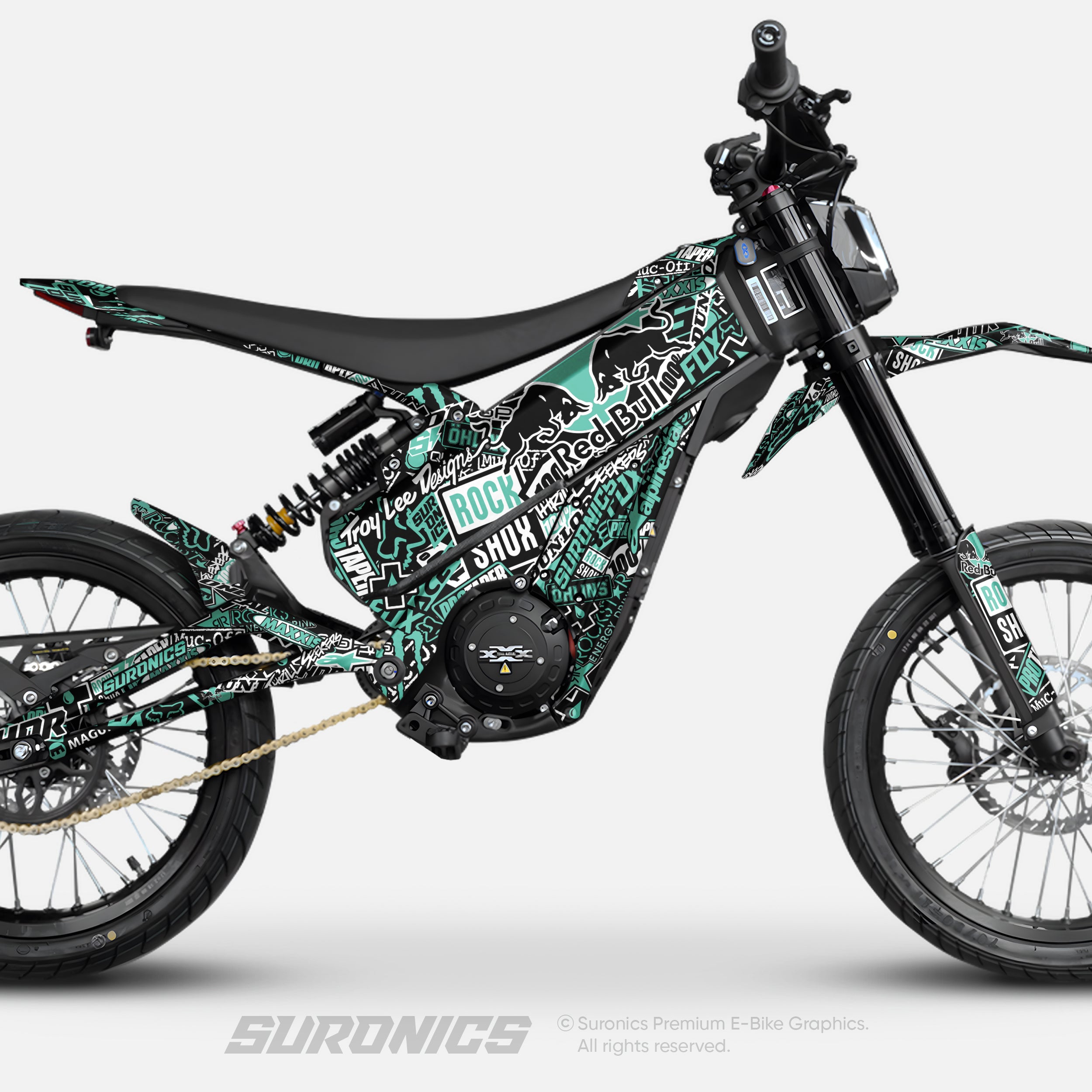 STICKY BLACK MINT Talaria XXX Graphics kit