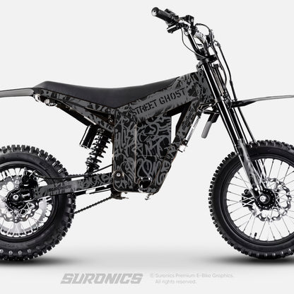 STREET GHOST BLACK GREY Tuttio Soleil 01 Graphics kit