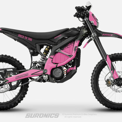 HALF BLACK PINK Surron Ultra Bee Graphics kit