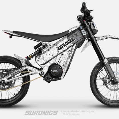 EXPLORER WHITE GREY Talaria XXX Graphics kit