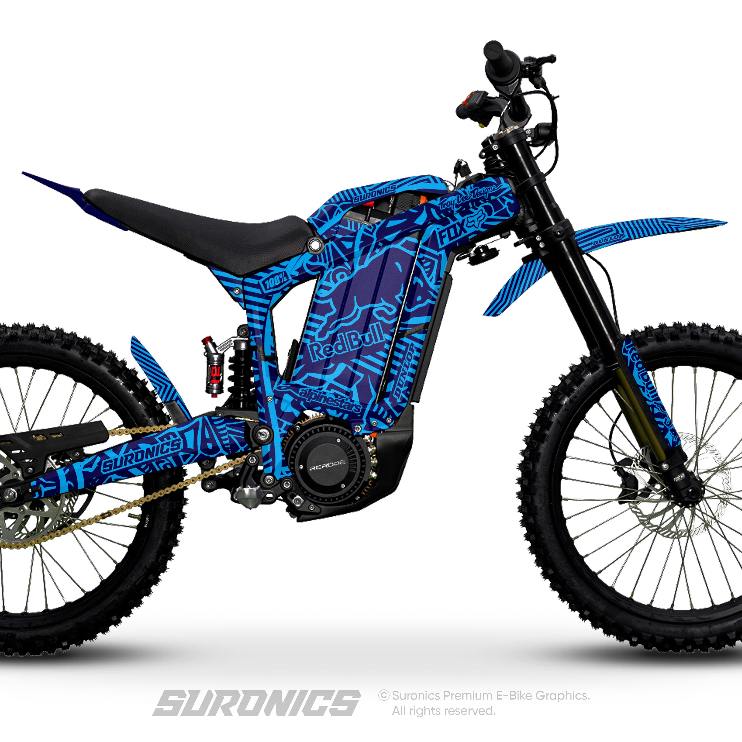 RACE ART NAVY CYAN Rerode R1 Graphics kit – Suronics