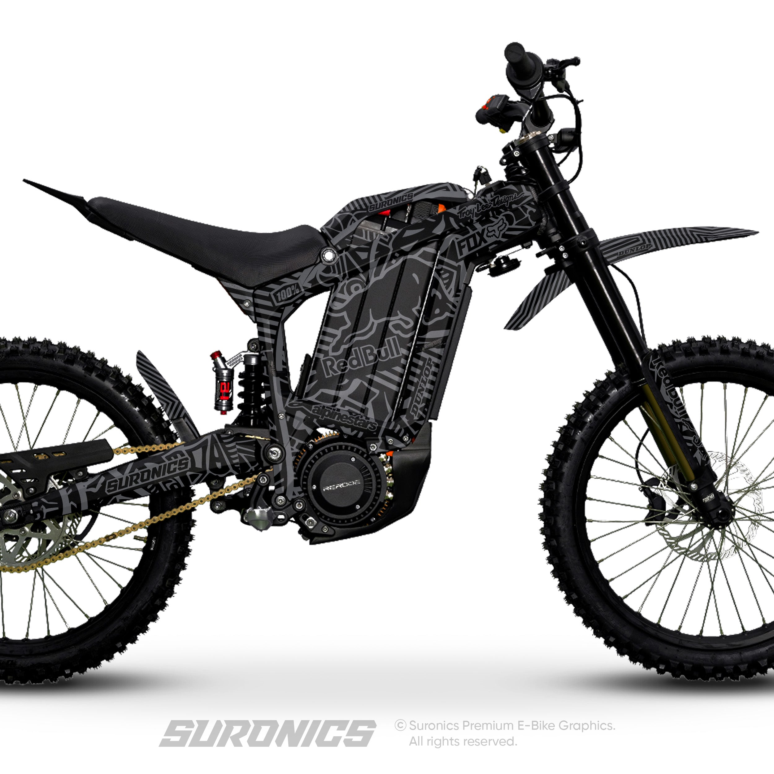 RACE ART BLACK GREY Rerode R1 Graphics kit – Suronics