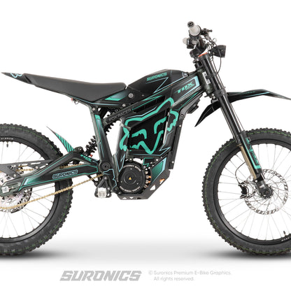 FOX RACER BLACK MINT Talaria Sting MX3 MX4 Graphics kit
