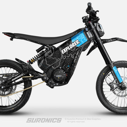 EXPLORER BLACK CYAN Talaria XXX Graphics kit