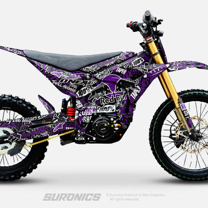 STICKY BLACK PURPLE Altis Sigma Graphics kit