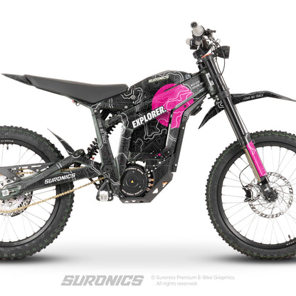 EXPLORER BLACK MAGENTA Talaria Sting MX3 MX4 Graphics kit