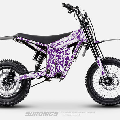STREET GHOST PURPLE WHITE Tuttio Soleil 01 Graphics kit