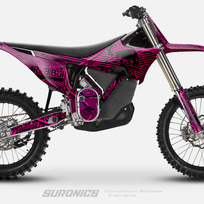 RACE ART BLACK MAGENTA Stark Varg Graphics kit