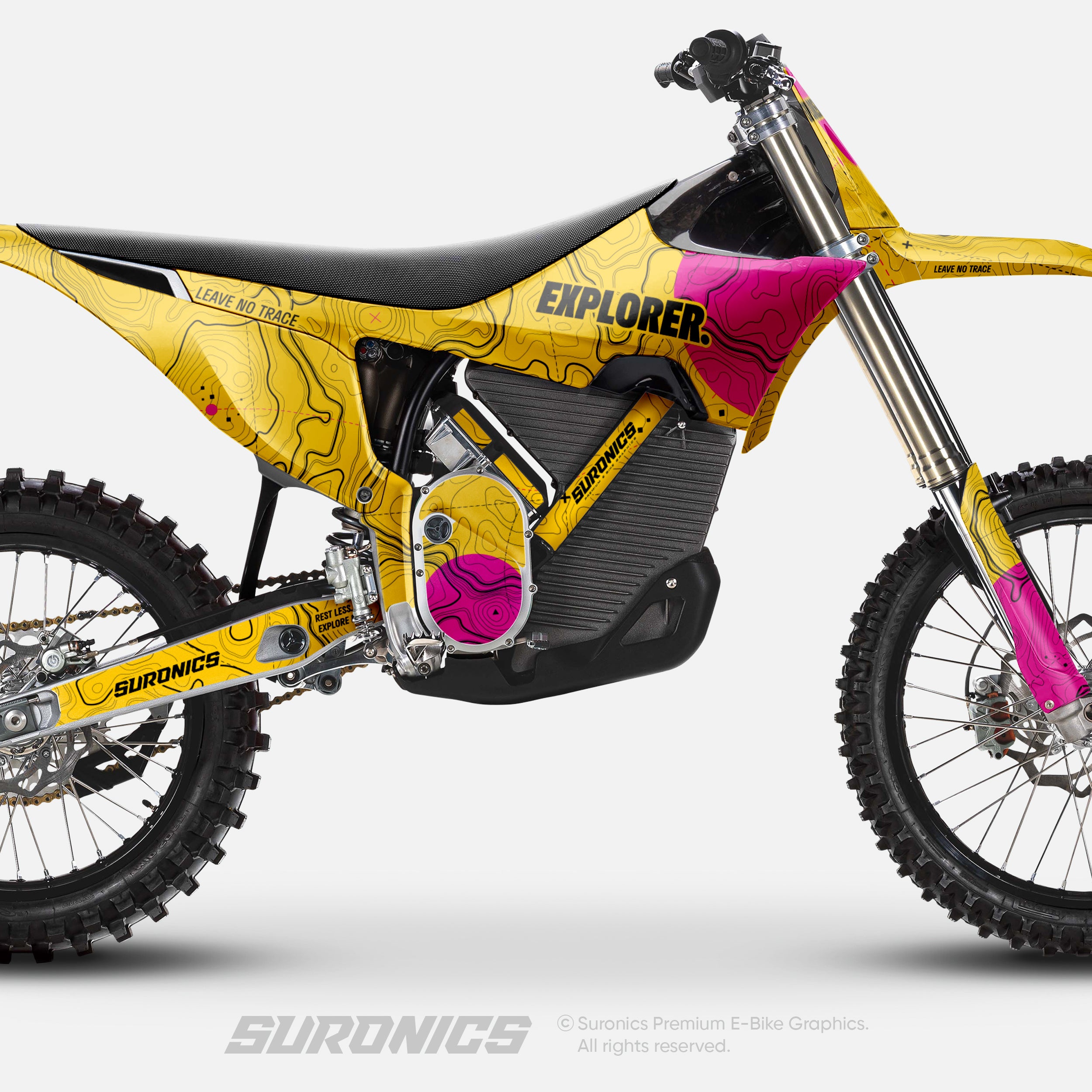 EXPLORER YELLOW MAGENTA Stark Varg Graphics kit
