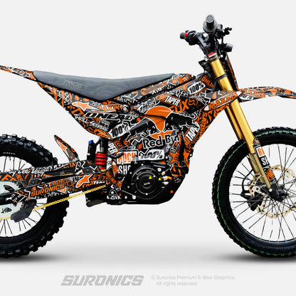 STICKY BLACK ORANGE Altis Sigma Graphics kit