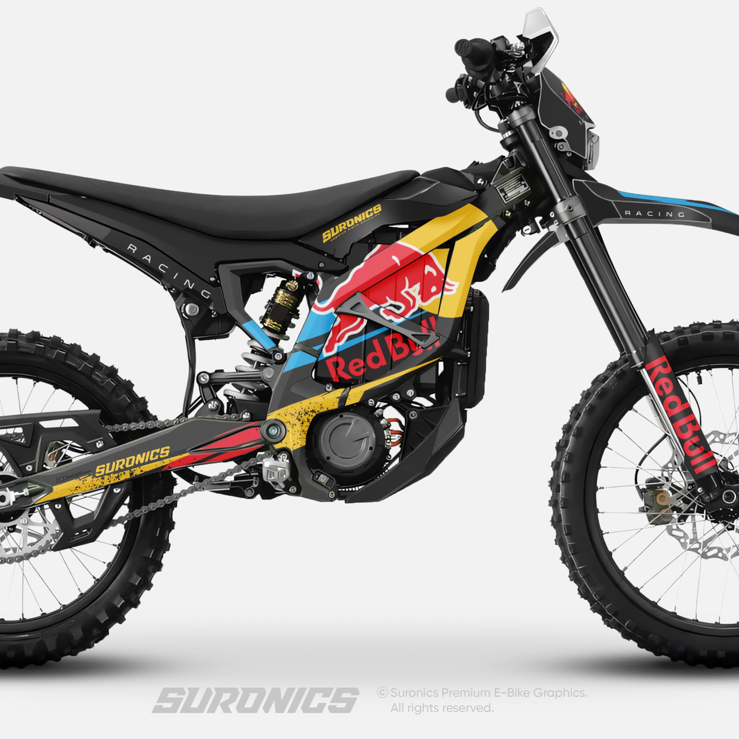 ORIGINAL BULL BLACK Surron Ultra Bee Graphics kit