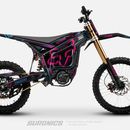 FOX RACER BLACK MAGENTA Talaria Komodo Graphics kit