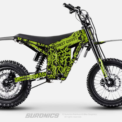 STREET GHOST BLACK GREEN Tuttio Soleil 01 Graphics kit
