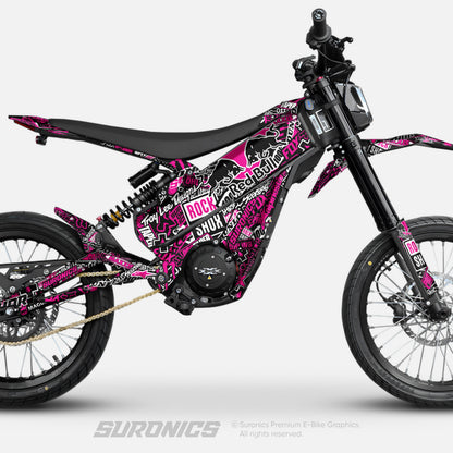 STICKY BLACK MAGENTA Talaria XXX Graphics kit