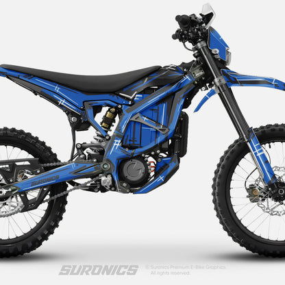 MARKER BLUE Surron Ultra Bee Graphics kit