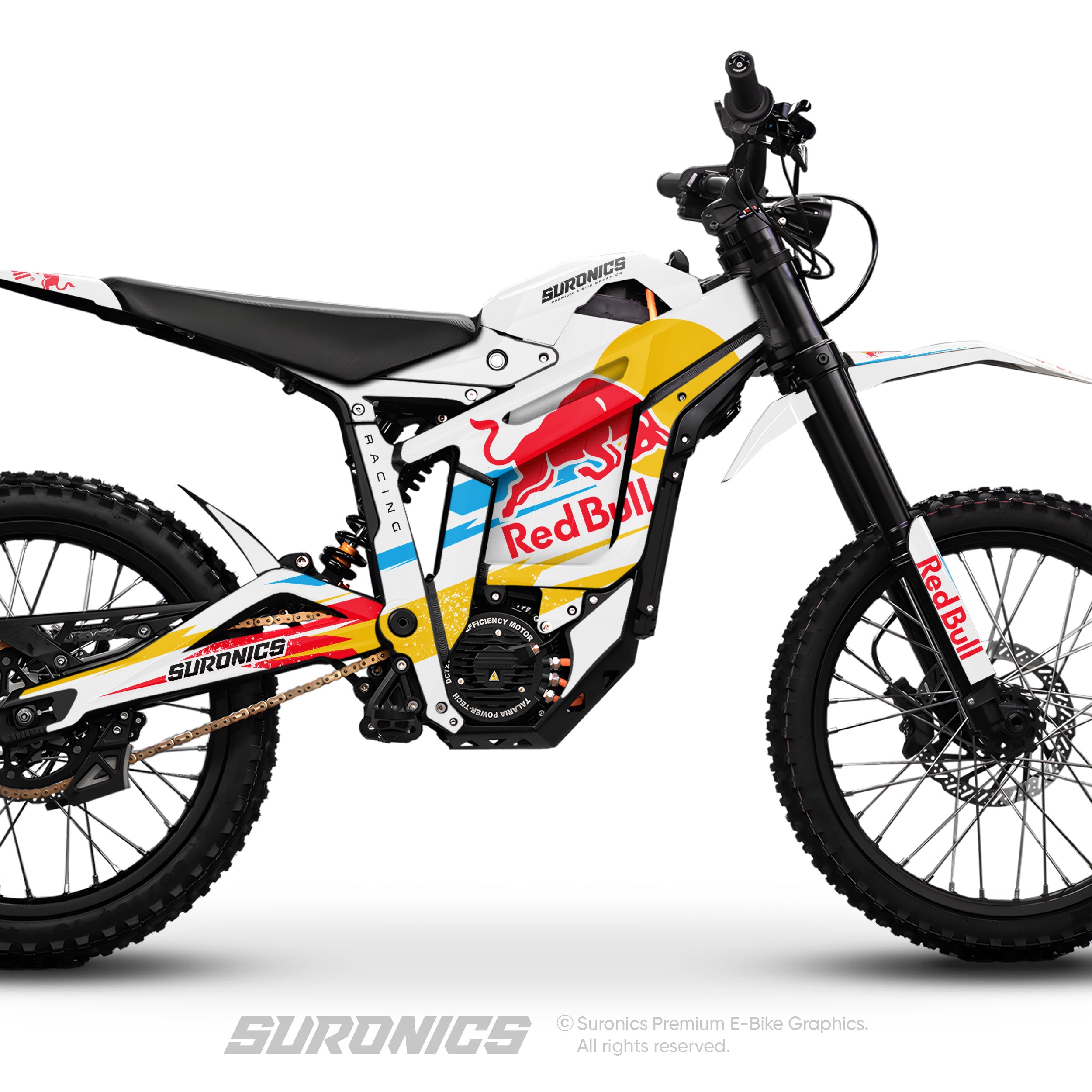 ORIGINAL BULL WHITE Talaria Sting MX5 PRO Graphics kit