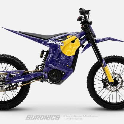 EXPLORER NAVY YELLOW Arctic Leopard XE Graphics kit