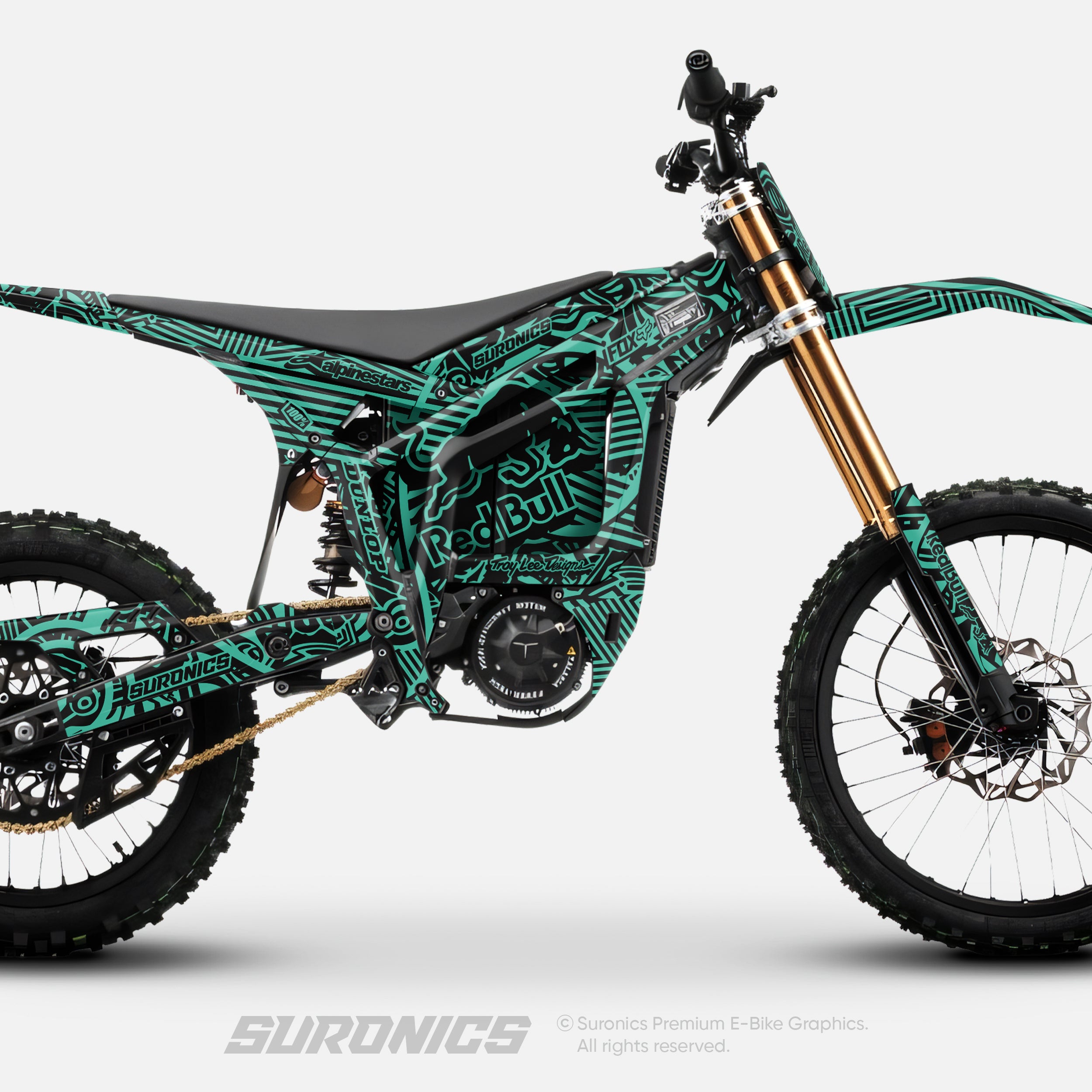 RACE ART BLACK MINT Talaria Komodo Graphics kit