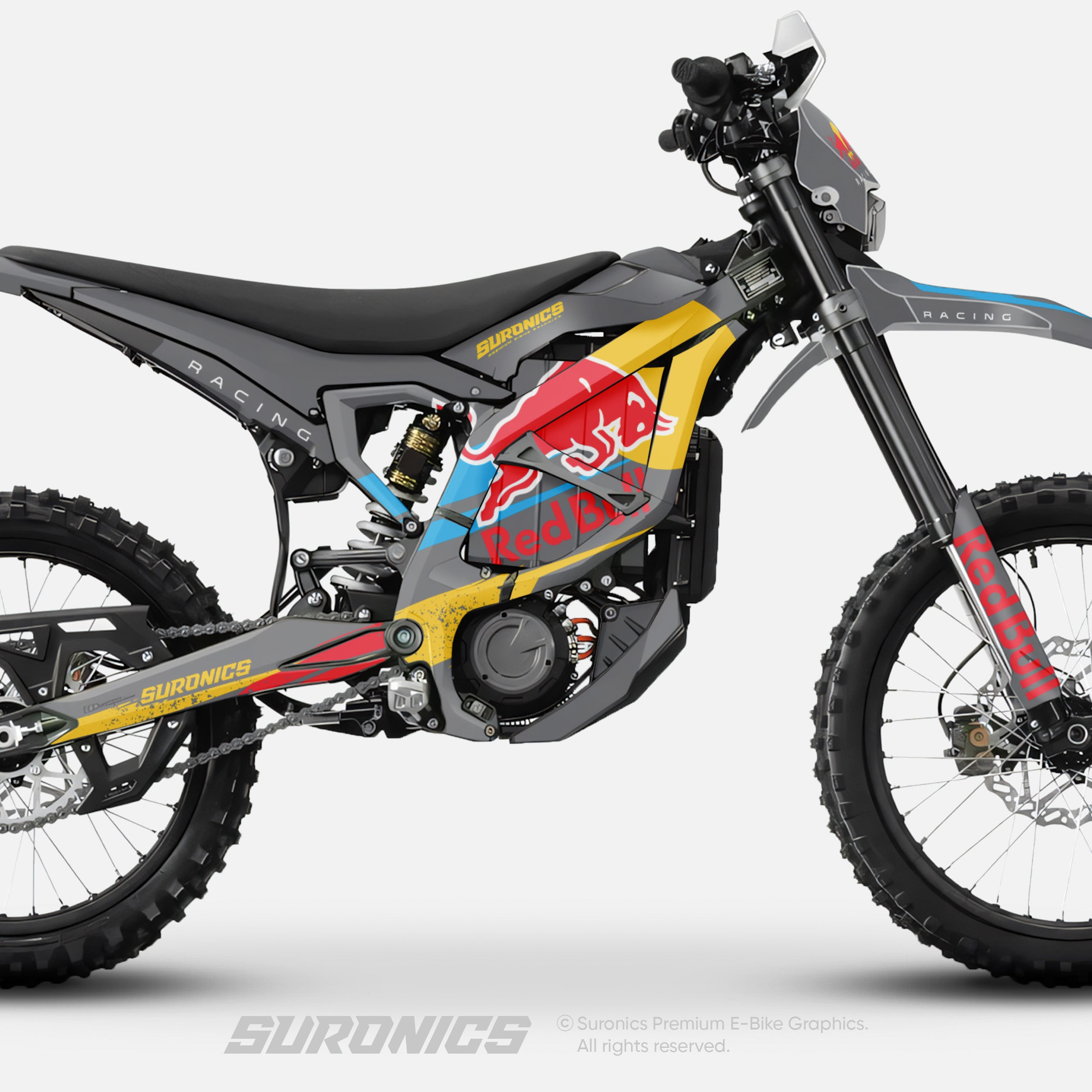 ORIGINAL BULL GREY Surron Ultra Bee Graphics kit
