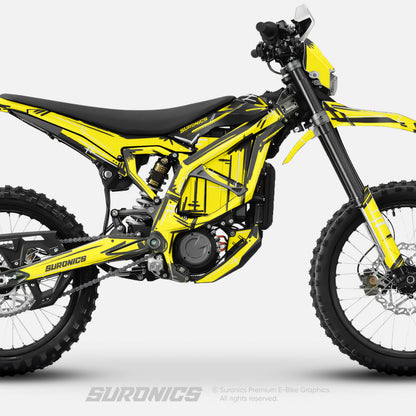 MARKER YELLOW Surron Ultra Bee Graphics kit