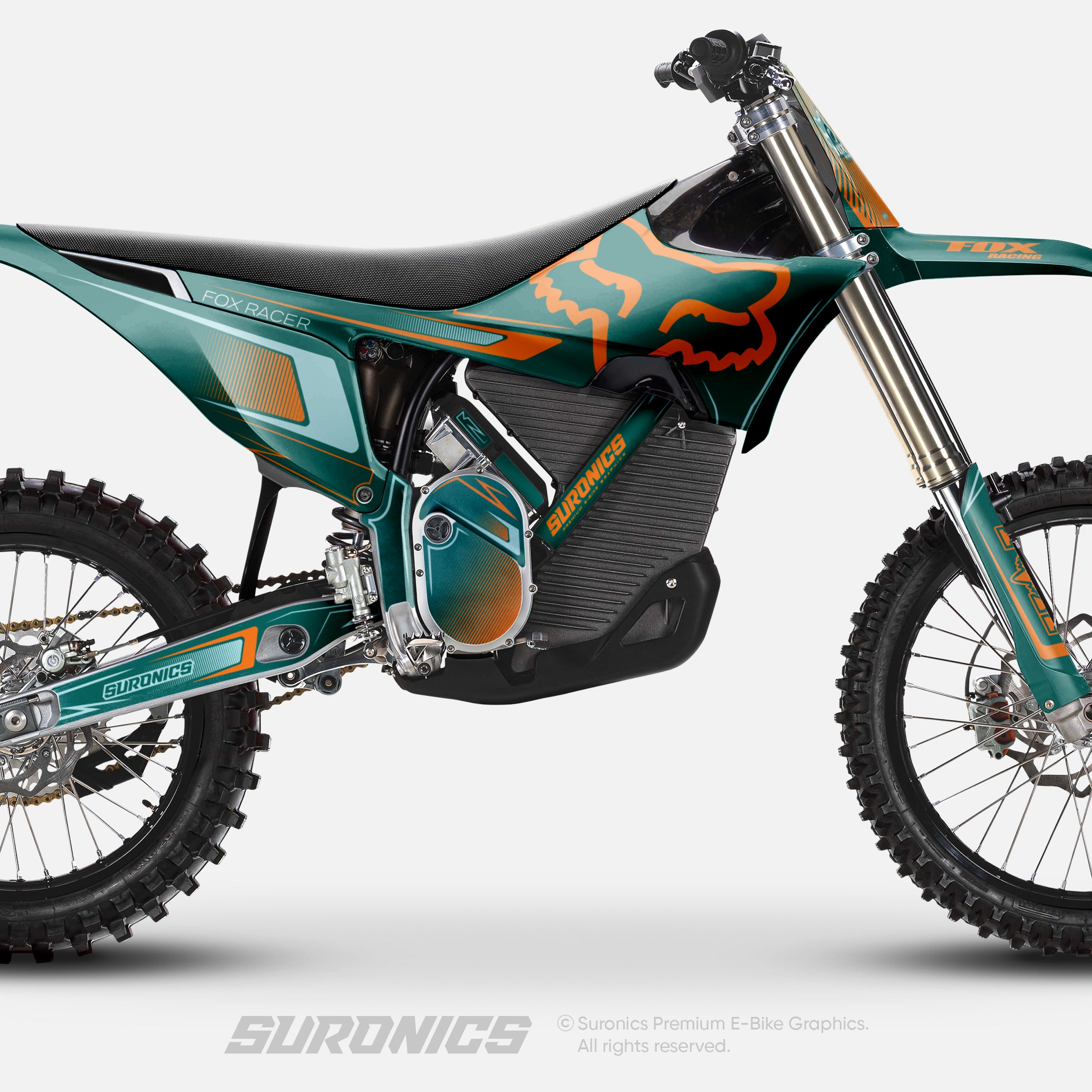 FOX RACER AVENTUR ORANGE Stark Varg Graphics kit