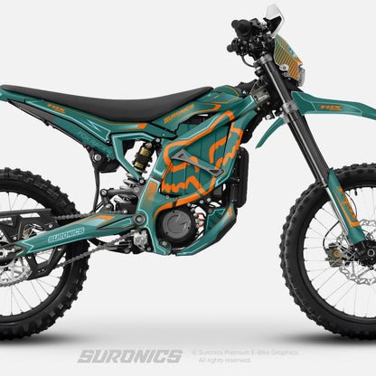 FOX RACER AVENTUR ORANGE Surron Ultra Bee Graphics kit