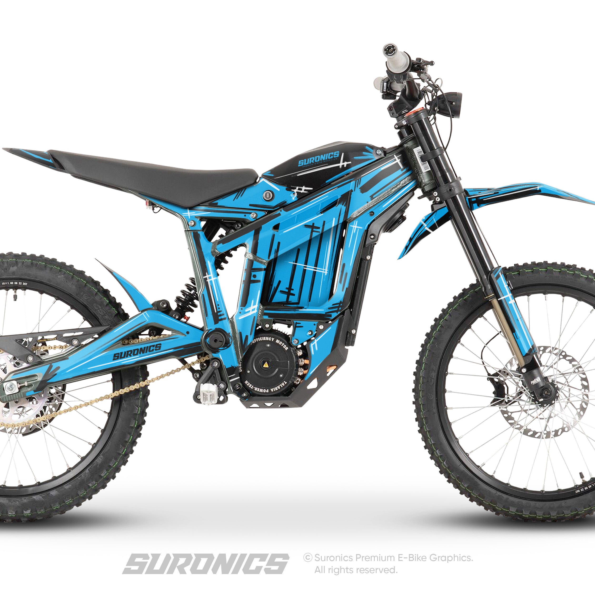 MARKER CYAN Talaria Sting MX3 MX4 Graphics kit