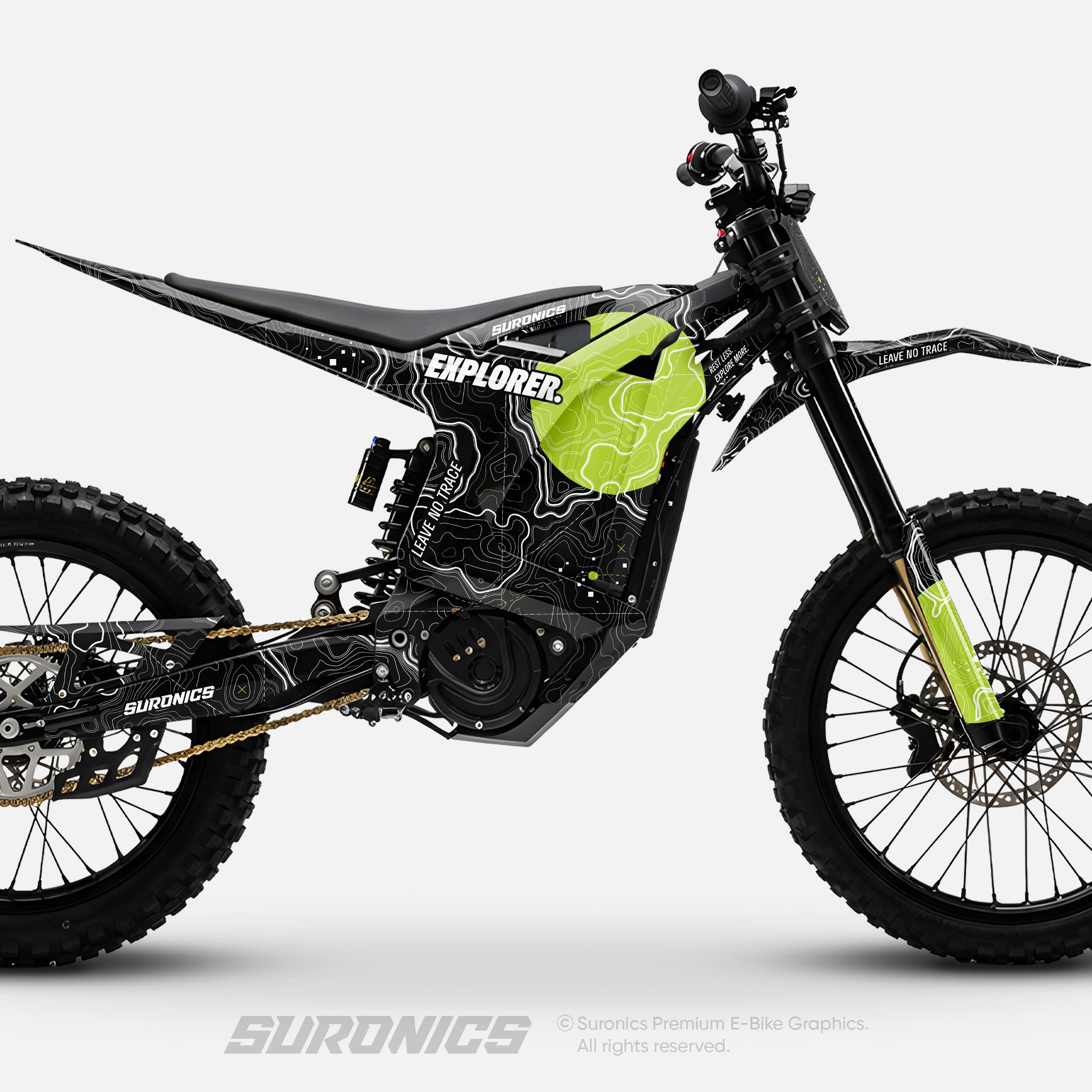 EXPLORER BLACK GREEN Arctic Leopard XE Graphics kit