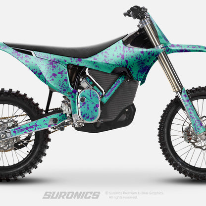 SPLATTER MINT PURPLE Stark Varg Graphics kit