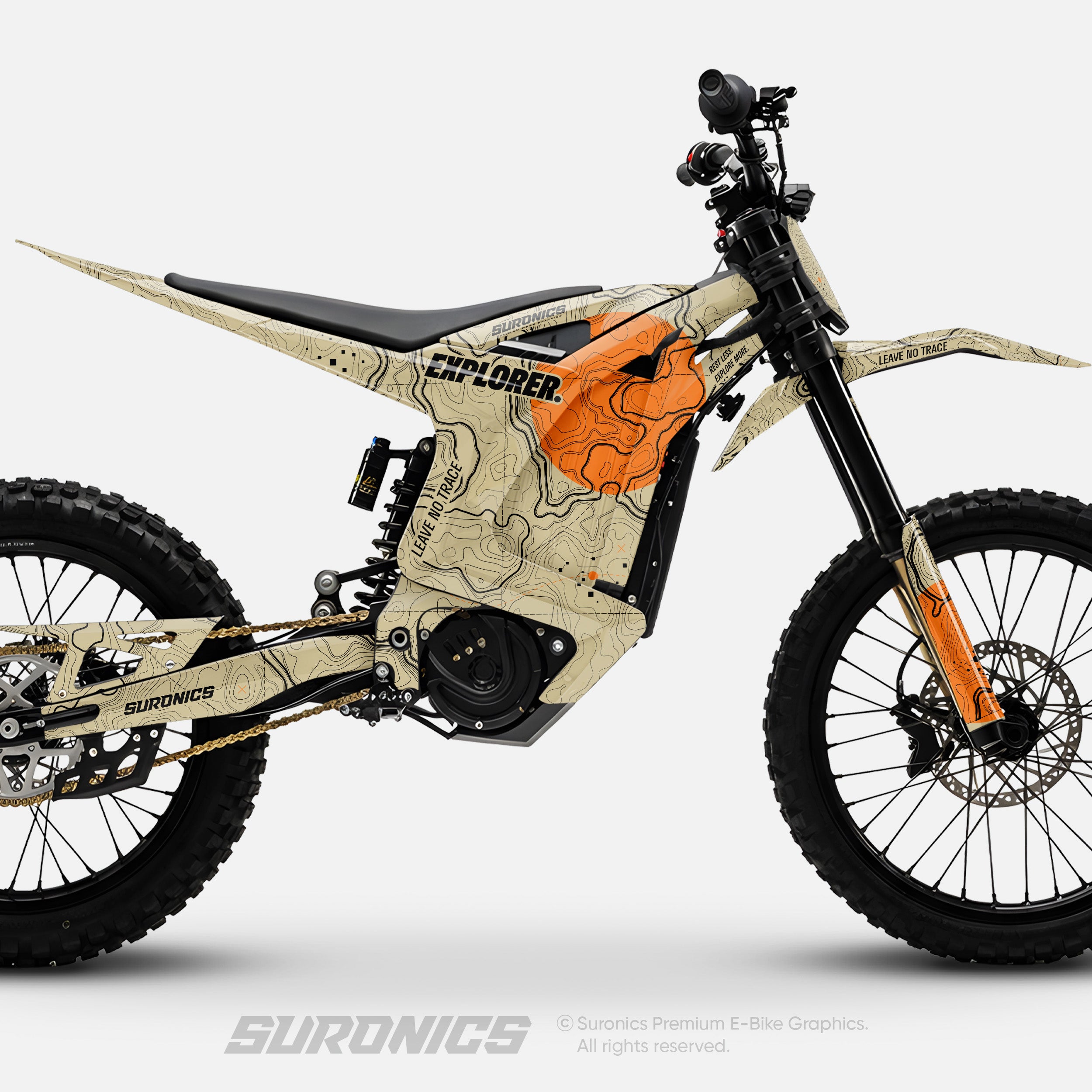EXPLORER SAND ORANGE Arctic Leopard XE Graphics kit