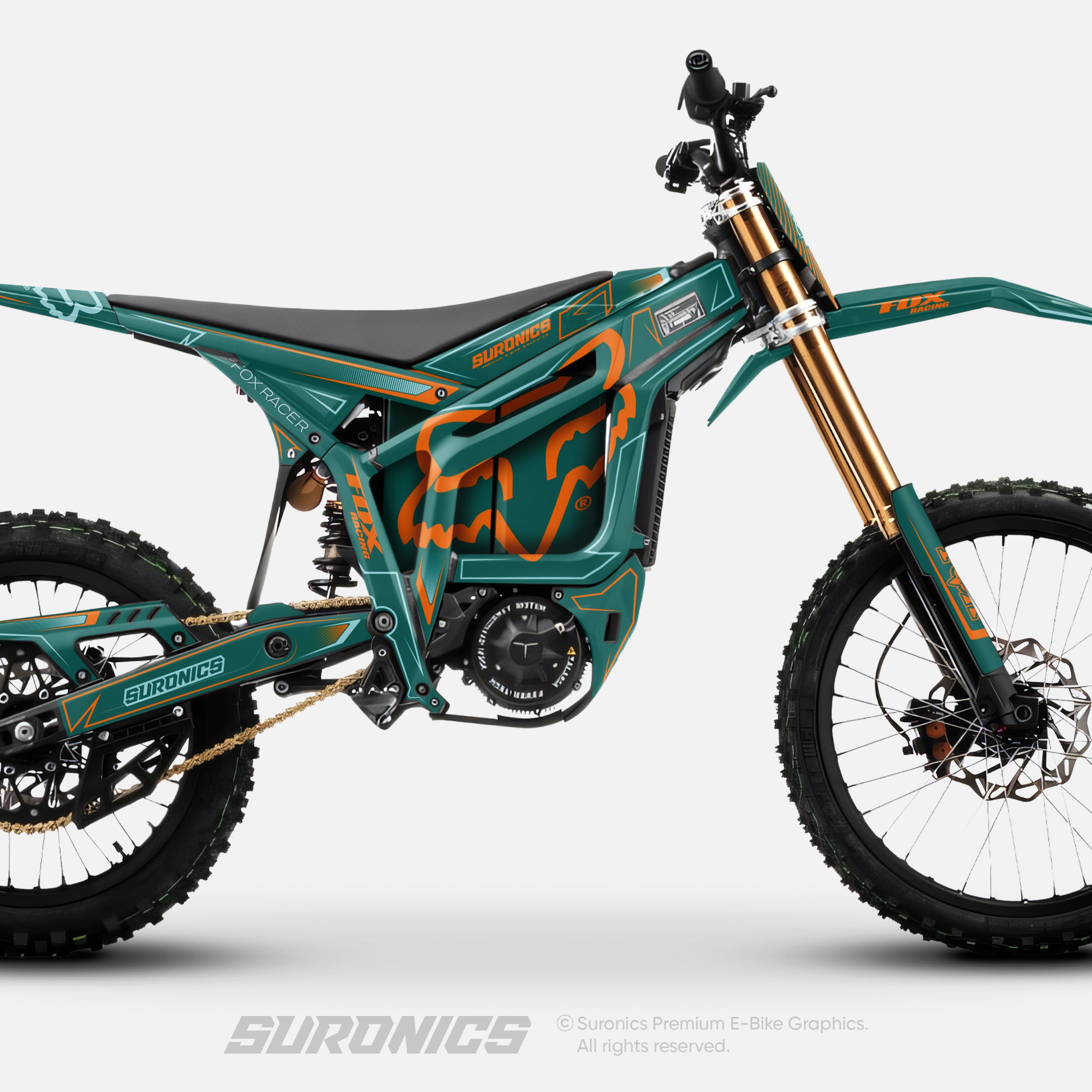 FOX RACER AVENTUR ORANGE Talaria Komodo Graphics kit