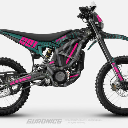 FUTURACE AVENTUR MAGENTA Surron Ultra Bee Graphics kit