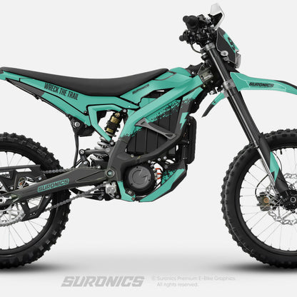 HALF MINT BLACK Surron Ultra Bee Graphics kit