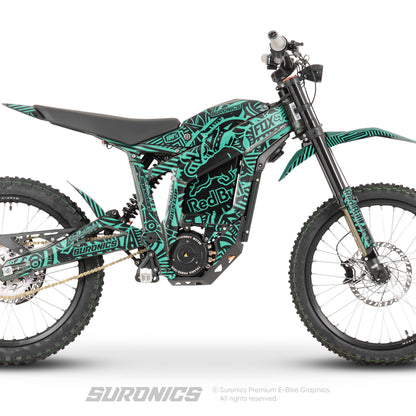 RACE ART BLACK MINT Talaria Sting MX3 MX4 Graphics kit